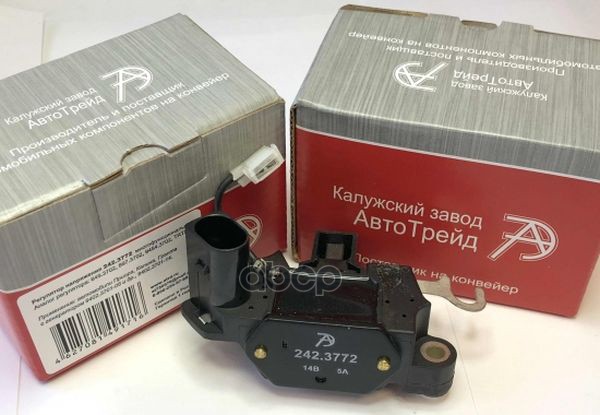 Реле регулятор ВАЗ 1118, 2170, 2190 в сборе 242.3772 АвтоТрейд АвтоТрейд арт. 242.3772