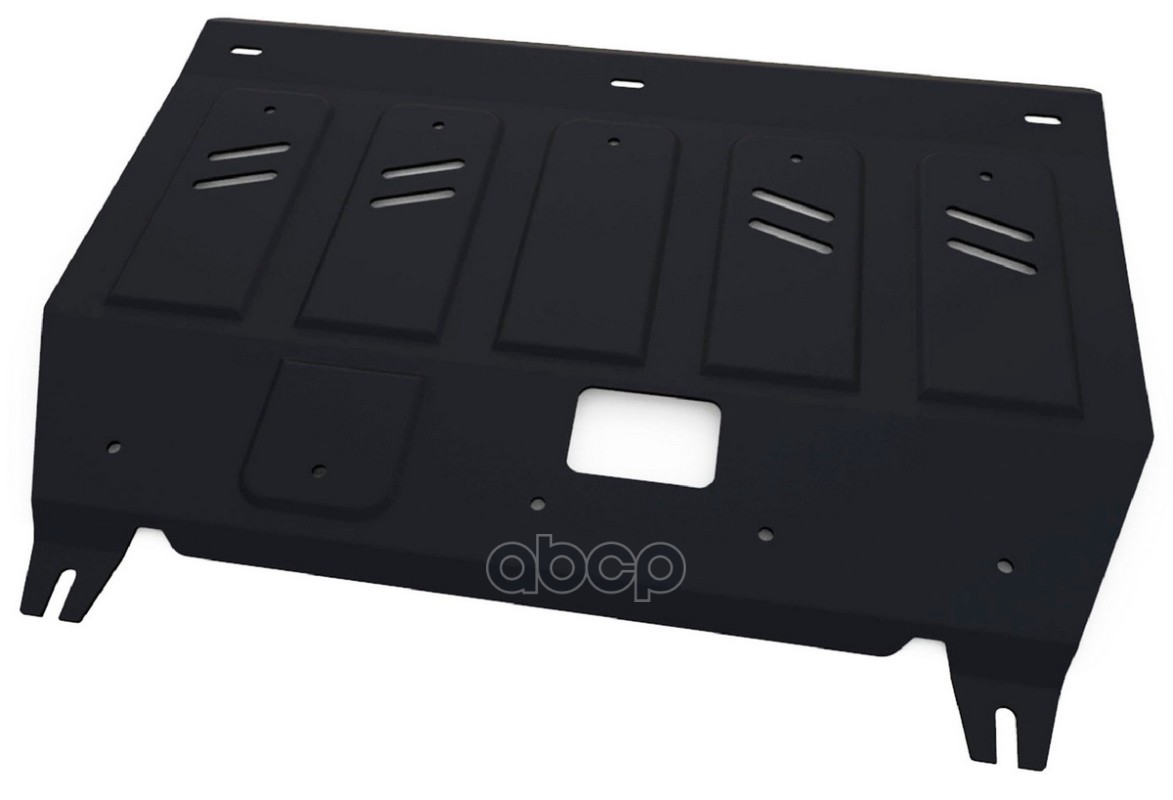 Защита картера двигателя и КПП Hyundai Avante, Elantra крепеж в комплекте сталь 1.8 мм черный АвтоБроня АВТОБРОНЯ 111.02351.1...