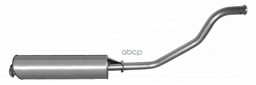 Глушитель Газ 3302 Евро 3 (Дв. 405) Гост Автоглушитель Ак 33023-1201008-10 Гост Автоглушитель арт. АК 33023-1201008-10 ГОСТ