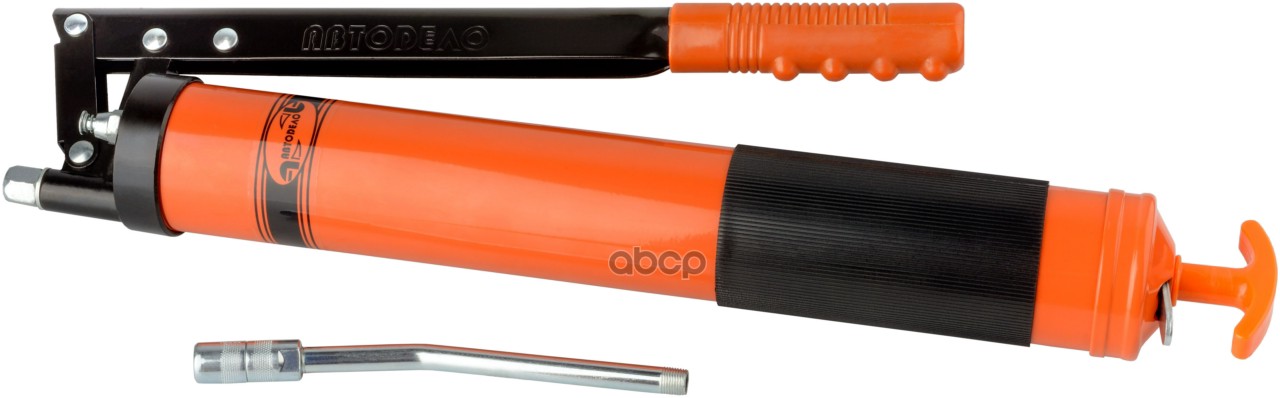 Шприц для смазки рычажно-плунжерный, 600 мл, гибкий шланг/трубка АвтоDело 42041 АвтоDело арт. 42041