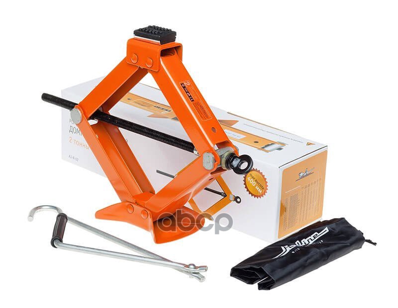 Домкрат ромбический 2,0т, 120-395 мм АвтоDело 43116 АвтоDело арт. 43116