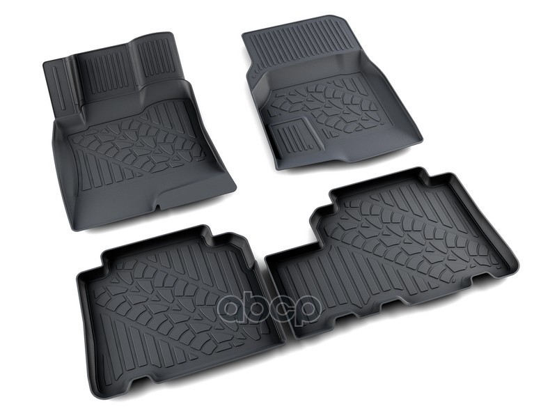 Коврики Салона Полиуретан Черный Chevrolet Captiva 2012- 3D Агатэк A.002.045.pl АгатэК арт. A.002.045.PL