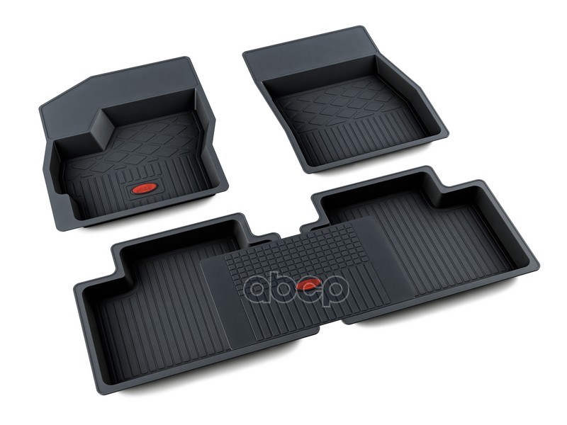 Коврики Салона Резина Черный Peugeot 3008 2009- Агатэк A.003.63.h АгатэК арт. A.003.63.H