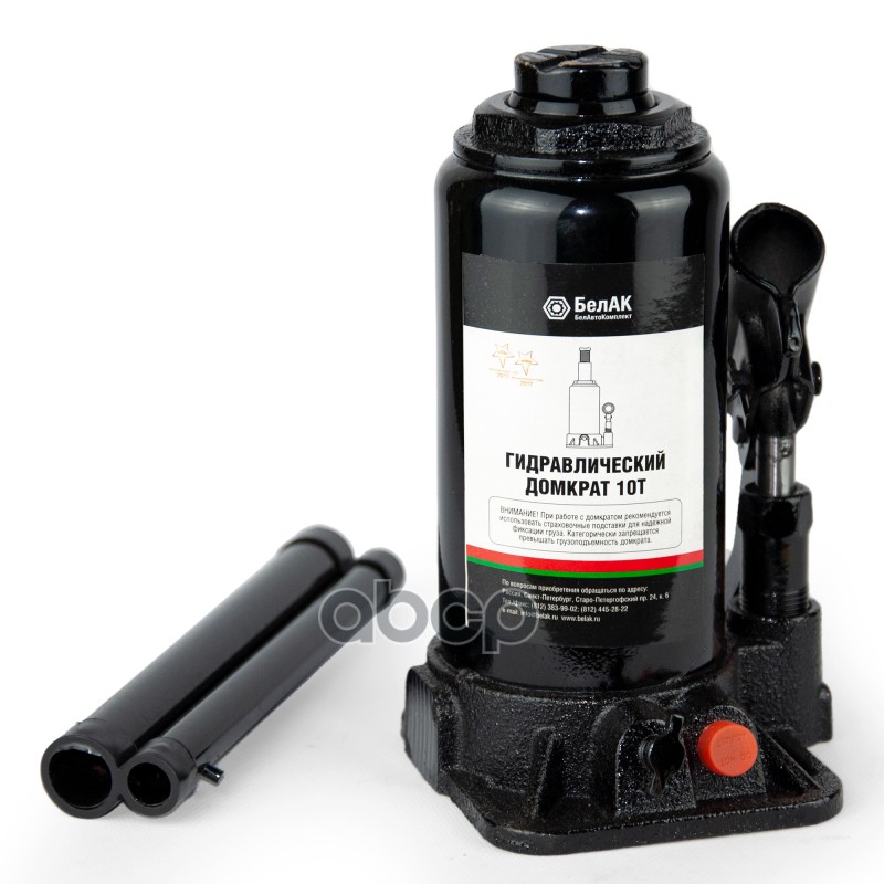 Домкрат 10 тонн (TUV, 2 клапана) БелАК БелАК арт. БАК00032
