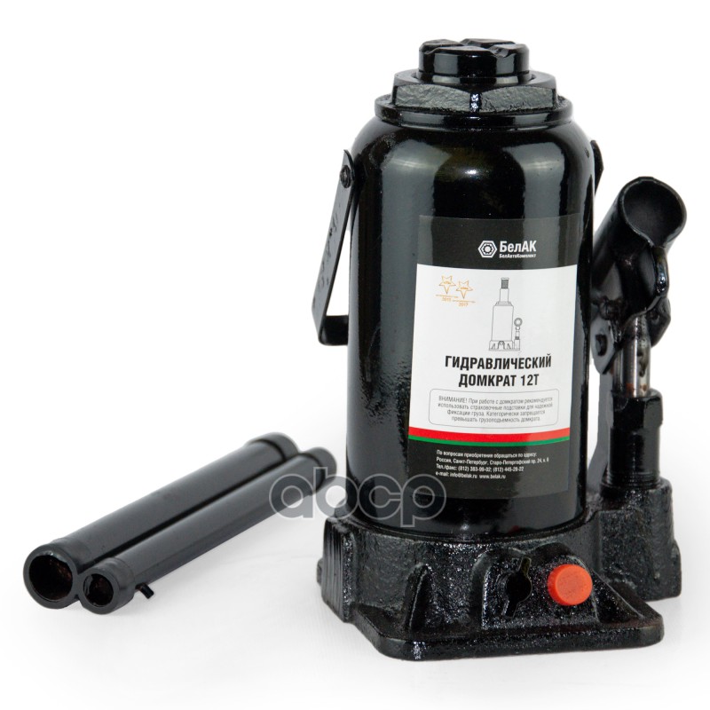 Домкрат 12 тонн (TUV, 2 клапана) БелАК БелАК арт. БАК00033