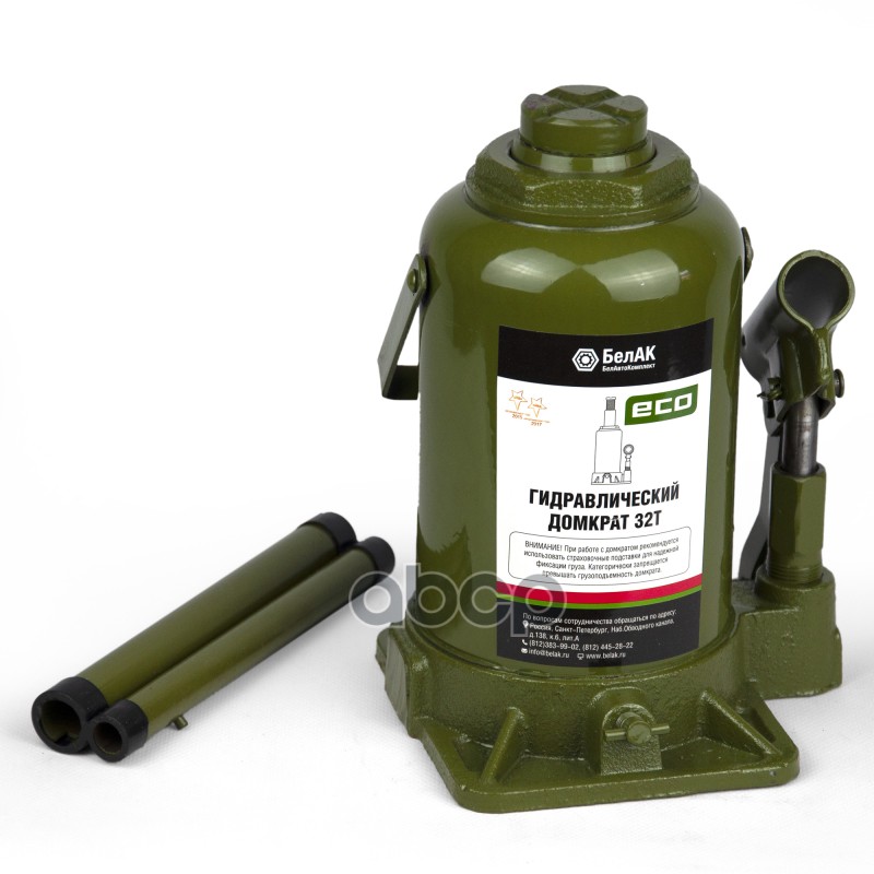 Домкрат бутылочный ECO 32 тонны БелАК БелАК арт. БАК70022
