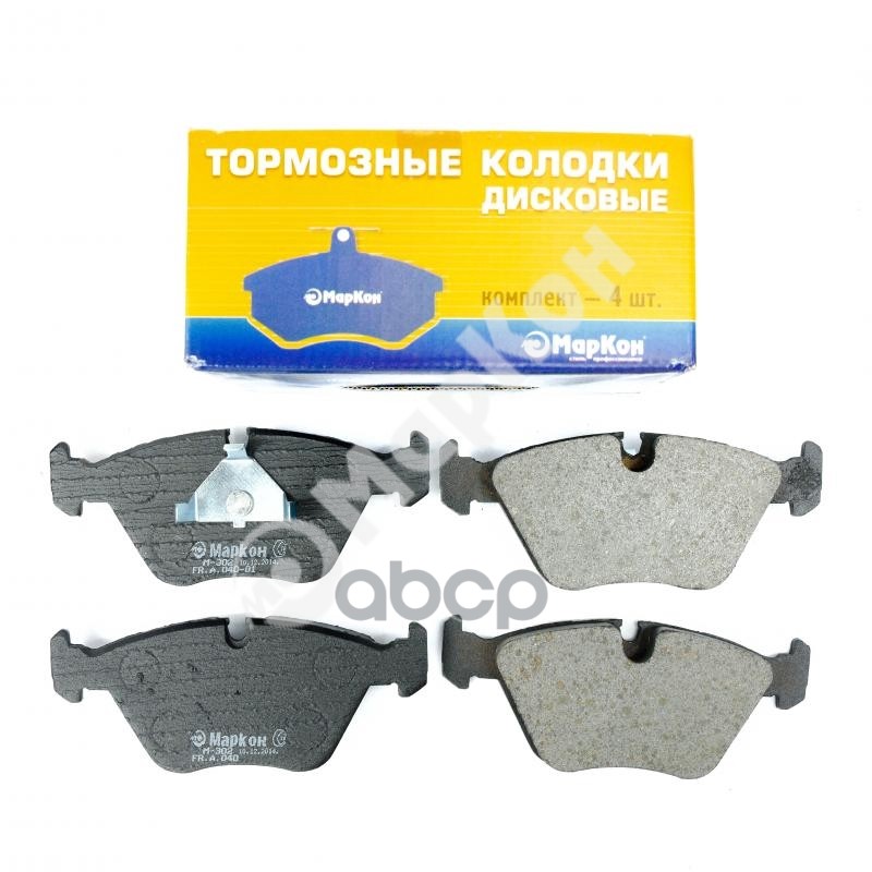 Колодки Тормозные Fr Без Датчика МарКон арт. 04000185