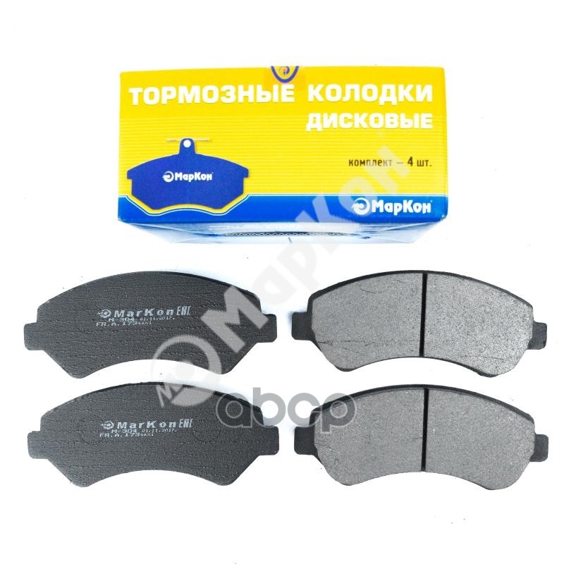 Колодки тормозные дисковые к-т Peugeot Boxer II  Fiat Ducato III  Fiat МарКон арт. 17300190