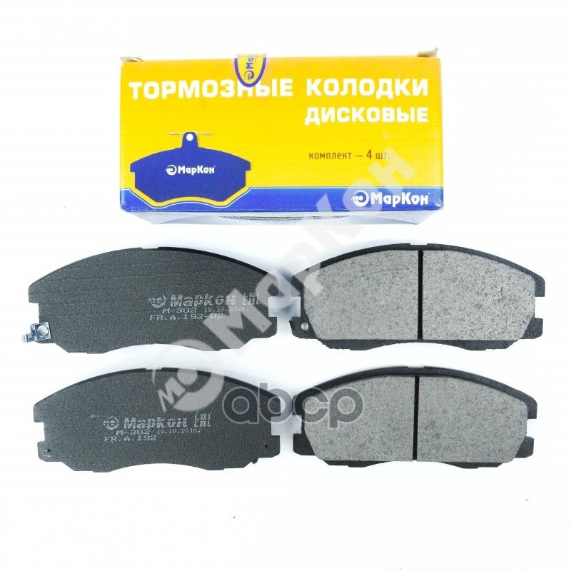 Колодки тормозные дисковые к-т с мех. индикатором износа Chevrolet Captiva  Opel Antara  передние МарКон арт. 19202176