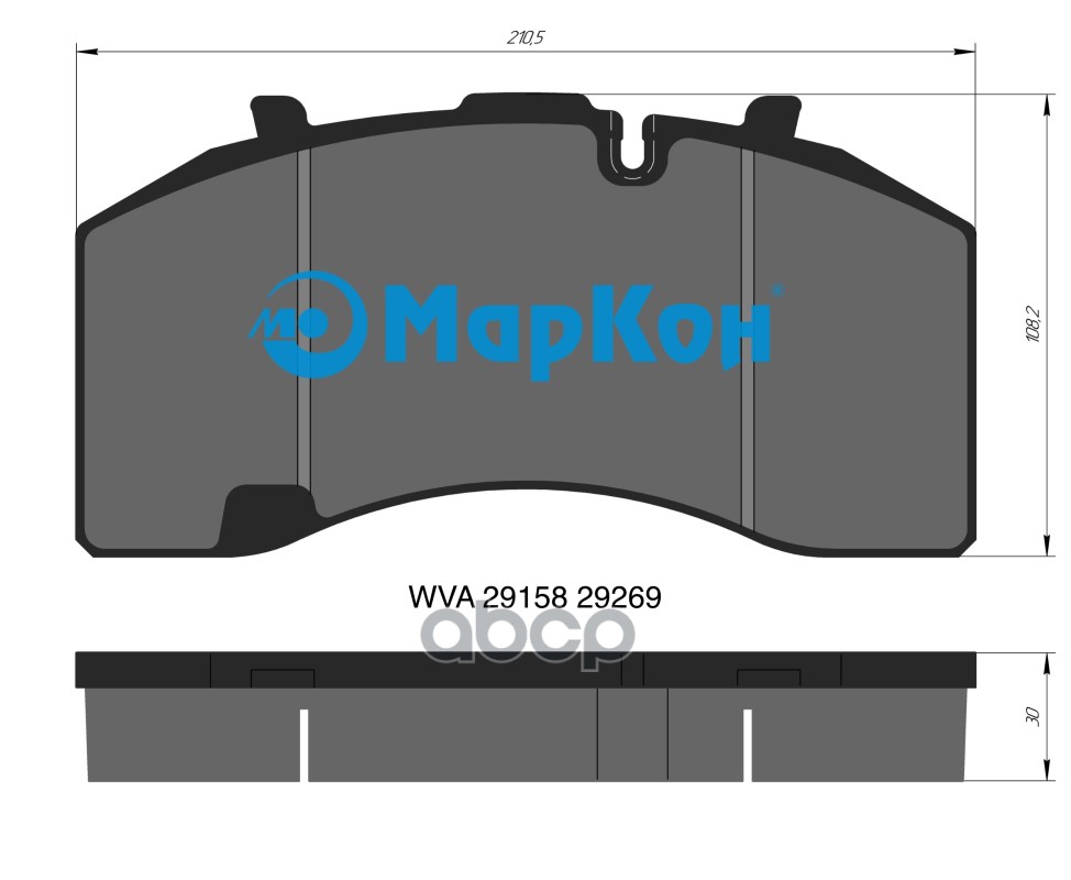 Колодки Тормозные МарКон арт. 32300300