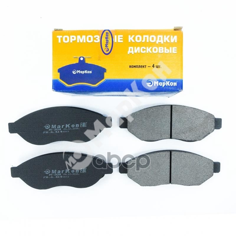 Колодки тормозные дисковые к-т Fiat Ducato III  Peugeot Boxer II  Citroen Jumper II  Relay II МарКон арт. 41400192