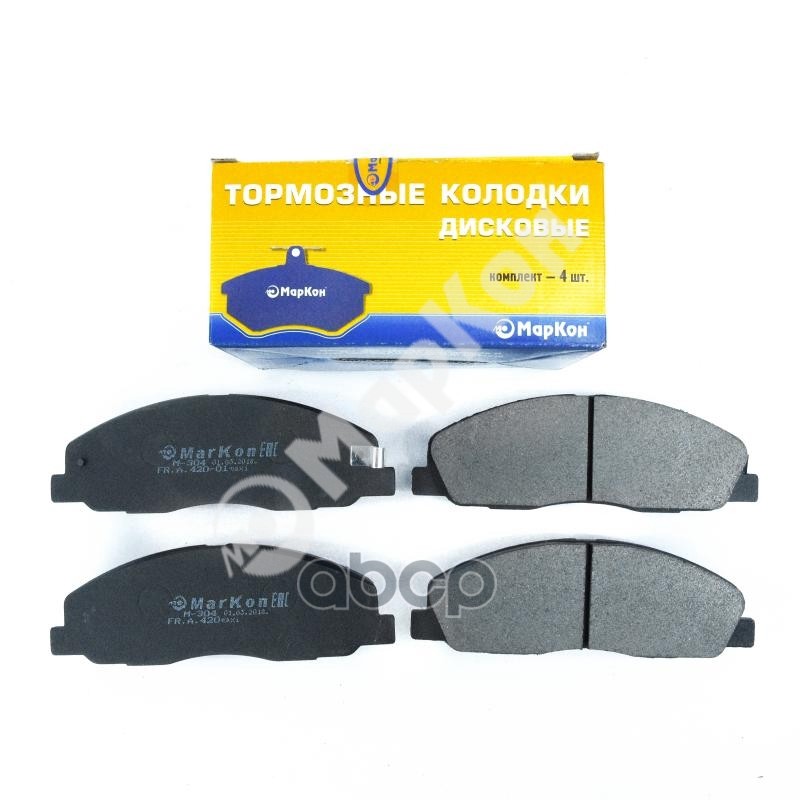 Колодки тормозные дисковые к-т с мех. индикатором износа Газель МарКон арт. 42002178