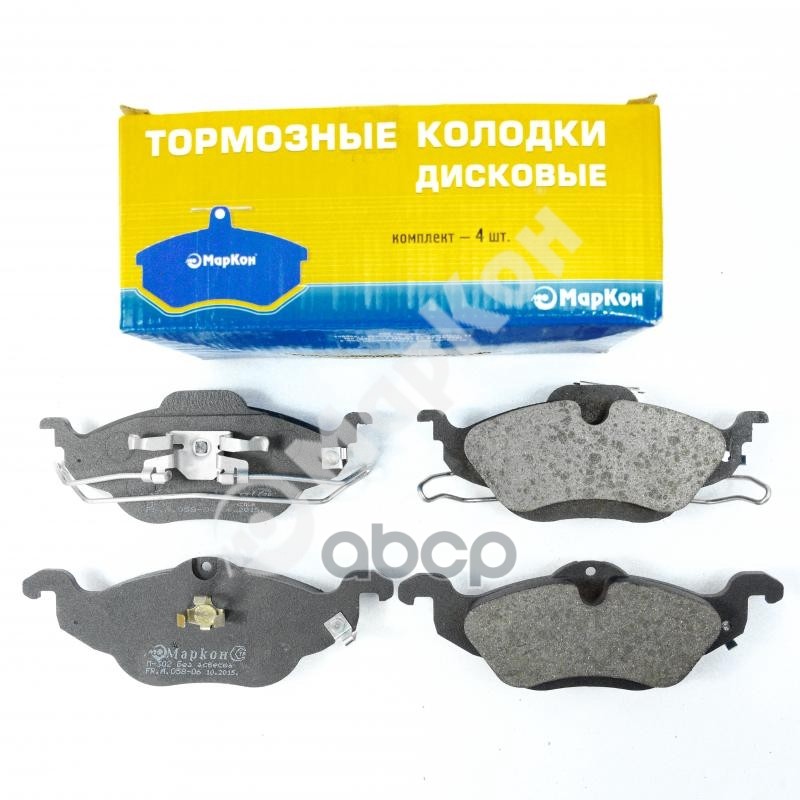 Колодки тормозные дисковые к-т передние Opel Astra G МарКон арт. 45002175