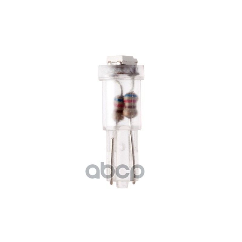 Лампа светодиодная сигнальная T5 W2x4.6d 12V T 5 1SMD W2,0x4,6D White цена за 1шт Маяк арт. 12T5W1SMD