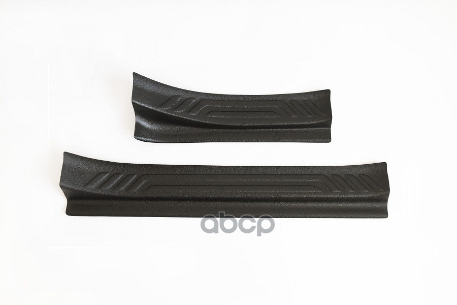 Накладки На Внутренние Пороги Дверей Для Hyundai Solaris Ii 2017-2019 (Седан), Шагрень / Хендай Солярис Русская артель арт. N...