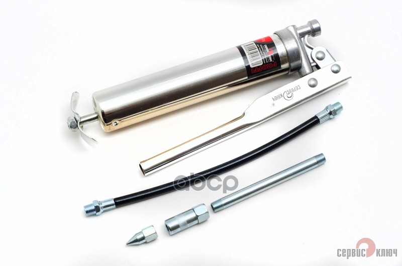 Шприц для смазки плунжерный, 100 гр Сервис ключ 70651 СЕРВИС КЛЮЧ арт. 70651