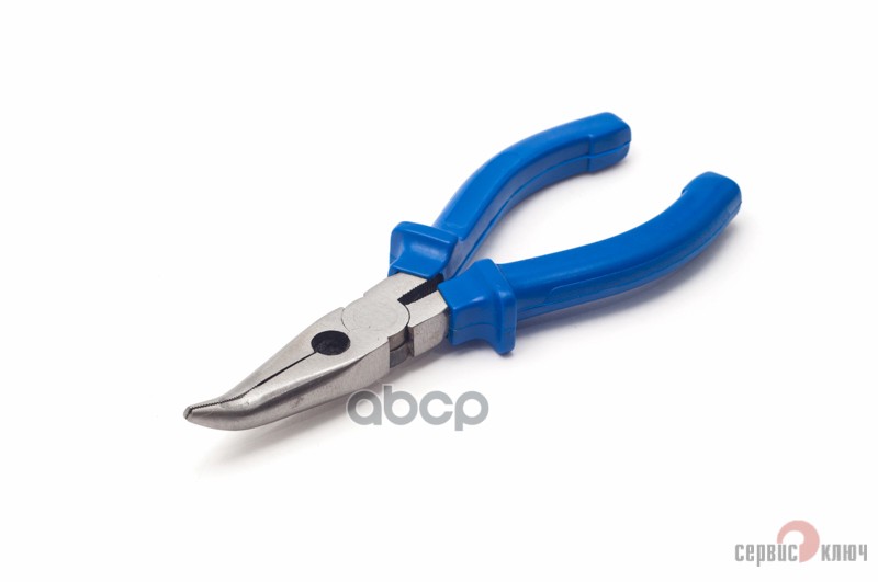 Утконосы загнутые 160 мм (с синими ручками) Сервис ключ 71162 СЕРВИС КЛЮЧ арт. 71162