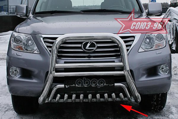 Защита Нижняя (Уст. Вместе С Lx57.55.0619/0620) "Lexus Lx 570", Lx57.59.0621 / Лексус Лх СОЮЗ-96 арт. LX57.59.0621