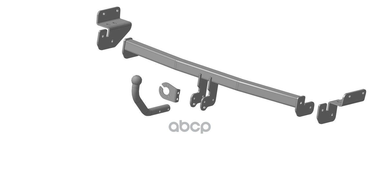 Фаркоп Hyndai Solaris/Kia Rio седан, х/б с 2010 по 2017 г.в. ТРЕЙЛЕР арт. 7243