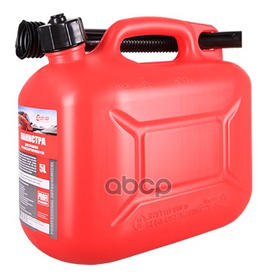 Канистра PROFI 5л для топлива в комплекте с крышкой и лейкой 3TON 55297 3Ton арт. 55297