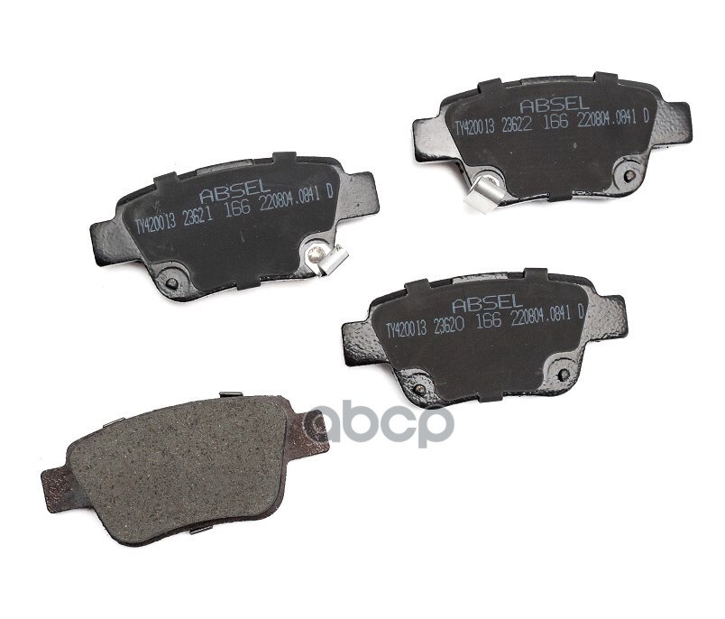 Колодки Тормозные Задние ABSEL арт. TY420013