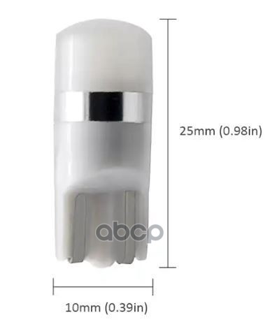 Лампа сигнальная светодиодная, рассеиватель, AIRLINE арт. AEAR316