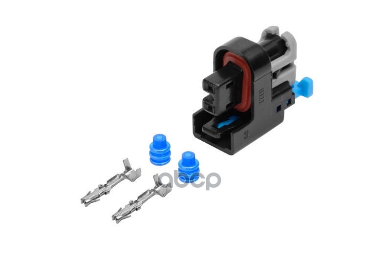 Разъем 2 pin без проводов для топливной форсунки Chevrolet Lacetti, Aveo, Lanos, Epica (AECC260) AIRLINE арт. AECC260