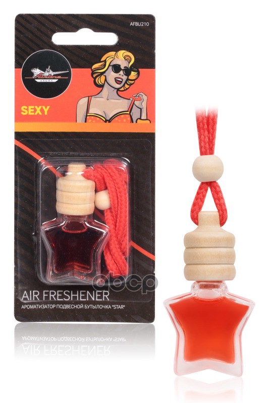 Ароматизатор подвесной бутылочка Star sexy  (AFBU210) AIRLINE арт. AFBU210