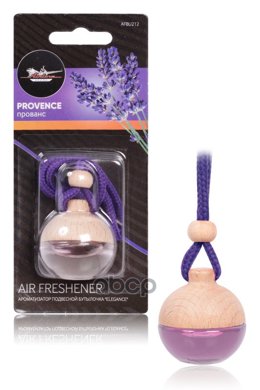 Ароматизатор подвесной бутылочка Elegance прованс  (AFBU212) AIRLINE арт. AFBU212