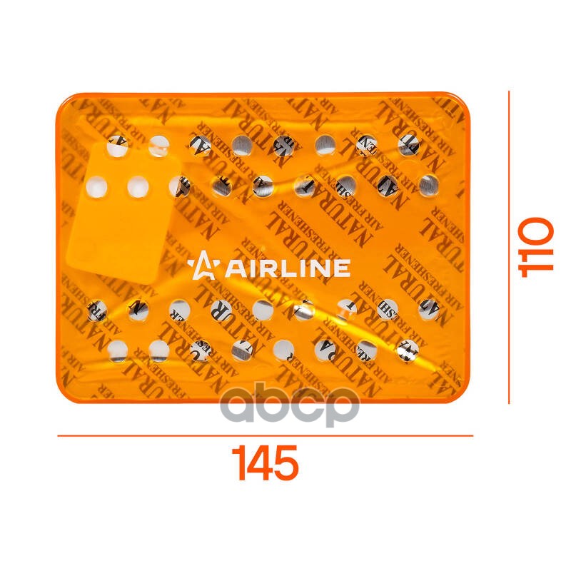 Ароматизатор под сиденье гелевый макси Тундра французская ваниль (AFSI143) AIRLINE арт. AFSI143