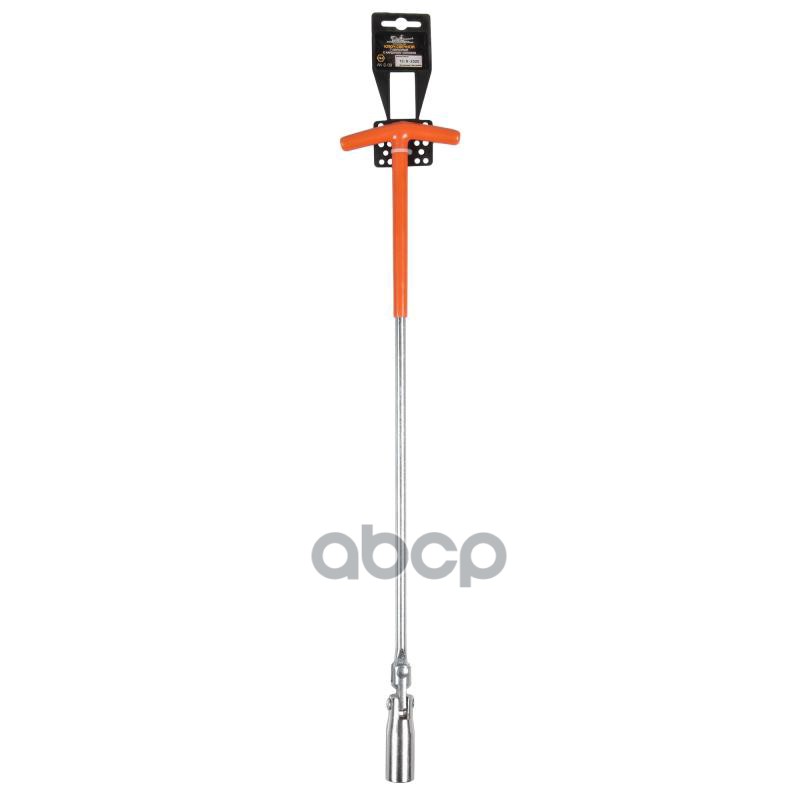 Ключ свечной Т-образный с карданом 16*500мм с резиновым фиксатором (AK-S-09) AIRLINE арт. AKS09