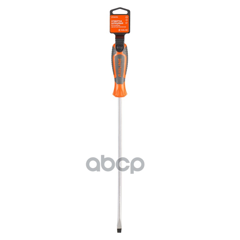 Отвертка шлицевая SL9.0x300мм, магнитный наконечник, пласт.подвес (ATAW096) AIRLINE арт. ATAW096