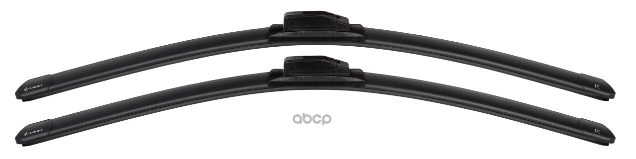 Щетки стеклоочистителя бескаркасные 530/350мм Крючок 9х3, 9х4мм AIRLINE арт. AWBM009