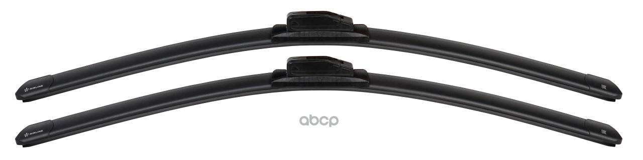 Щетки стеклооч компл. (2шт.) 650/400мм (26/16) бескаркас с крепл Push Button 19 мм (AWBM074) AIRLINE арт. AWBM074