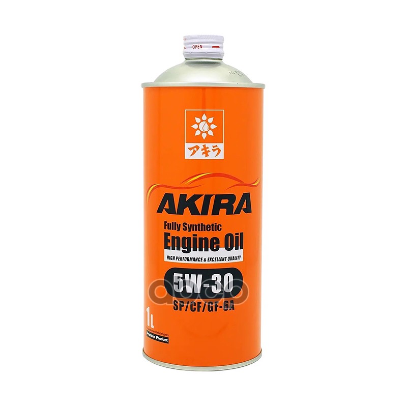 AKIRA Масло моторное AKIRA ENGINE OIL 5W-30 FS SP/CF/GF-6 1л A00032237-001