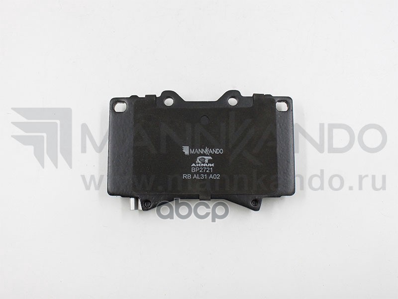 Колодки Тормозные Дисковые Передние Aknuk Toyota Land Cruiser 100 (J1) 01/98/ Lexus Lx (Uzj100) 09/97 |Trw Gdb3197 Bp2721 AKN...