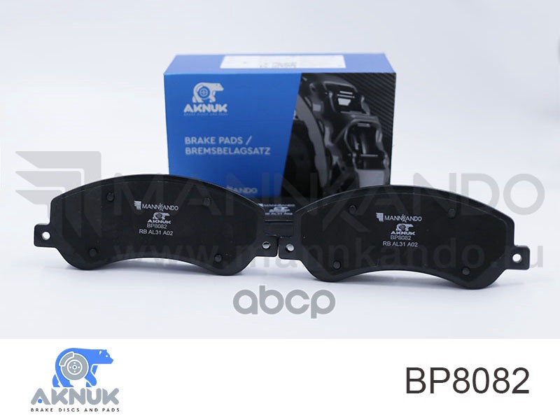 Колодки Тормозные Дисковые Передние Aknuk Ford Transit (Fd, Fb, Fs, Fz, Fc_), 04/06 |Trw Gdb1724 Bp8082 AKNUK арт. 'BP8082