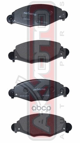 Колодки Тормозные Дисковые Перед AKYOTO арт. AKD0184