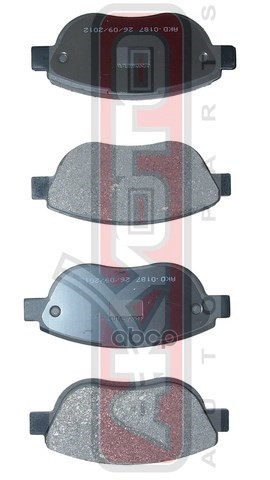Колодки тормозные дисковые перед AKYOTO арт. AKD0187