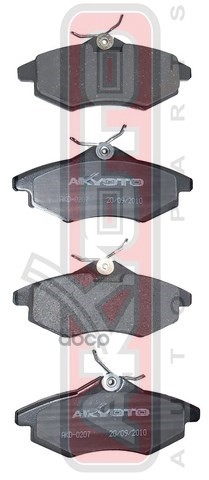Колодки Тормозные Дисковые Перед AKYOTO арт. AKD0207