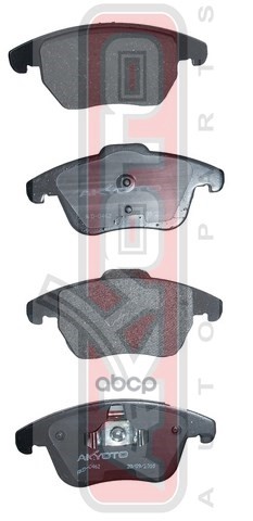 Колодки Тормозные Дисковые Передние Ford Mondeo Iv 2007-> Volvo S80 06->  V70 Iii 07->  Xc70 Ii 07-> AKYOTO арт. akd-0462
