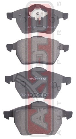 Колодки Тормозные Дисковые Перед AKYOTO арт. AKD1030