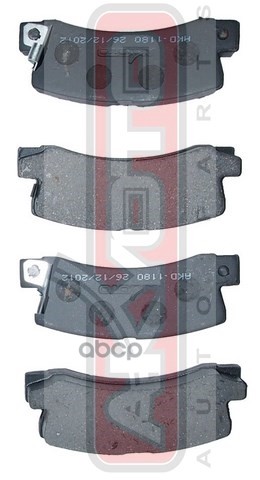 Колодки тормозные дисковые задние TOYOTA TOYOTA CAMRY/VISTA SV30/CV30/VZV30 1990-1994 Avensis 22# 2 AKYOTO арт. akd-1180