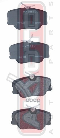 Колодки Тормозные Дисковые Перед AKYOTO арт. AKD1222
