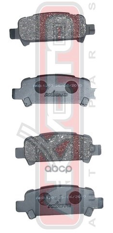 Колодки тормозные дисковые AKYOTO арт. AKD1282