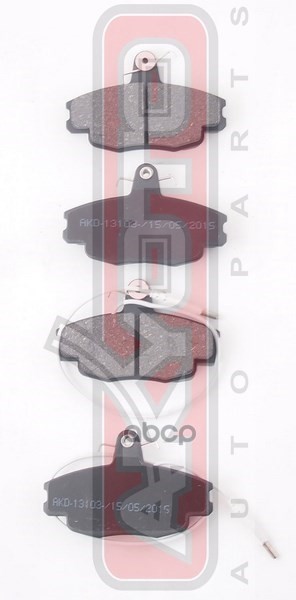 Колодки тормозные дисковые AKYOTO арт. AKD13103