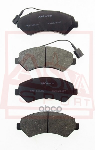 Колодки тормозные дисковые перед AKYOTO арт. AKD13106