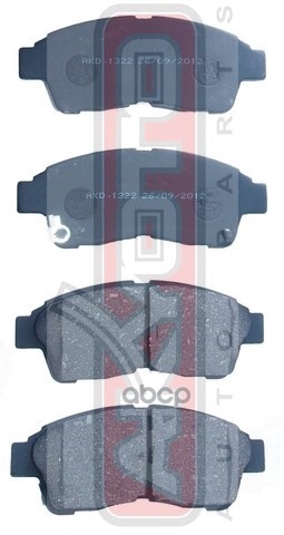 Колодки Тормозные Дисковые Передние Toyota Toyota Camry Mcv20/Sxv20 1996-2001 Toyota Camry Sv/Cv 4# AKYOTO арт. akd-1322
