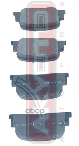 Колодки Тормозные Дисковые Зад AKYOTO арт. AKD1431