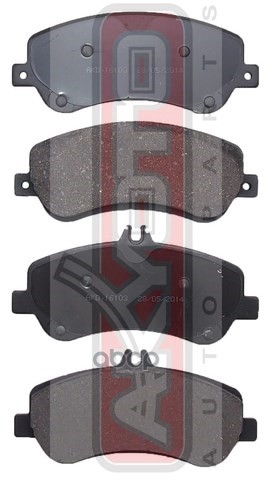 Колодки тормозные дисковые перед AKYOTO арт. AKD16103